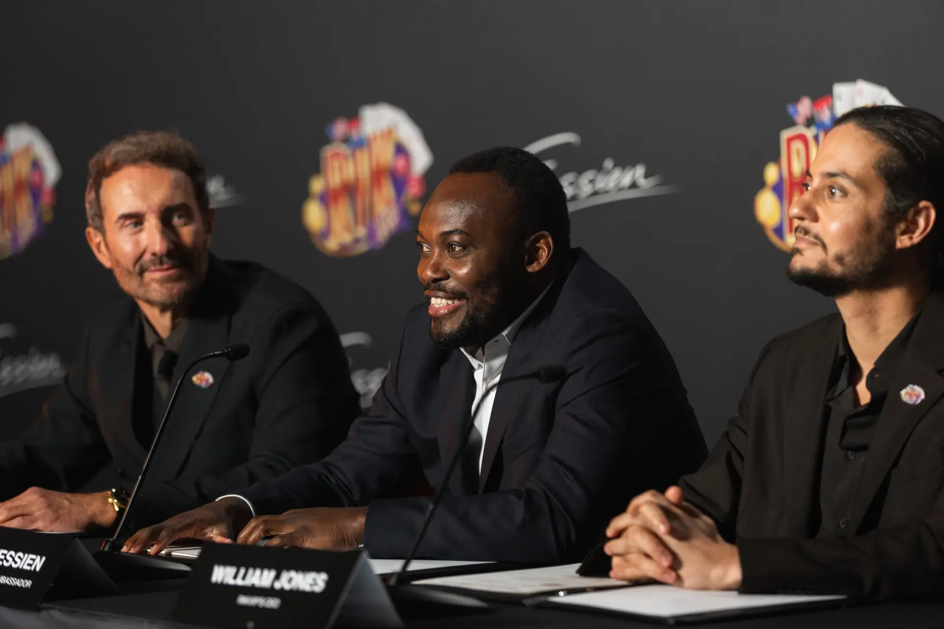 Michael Essien during the commercial production in Copenhagen