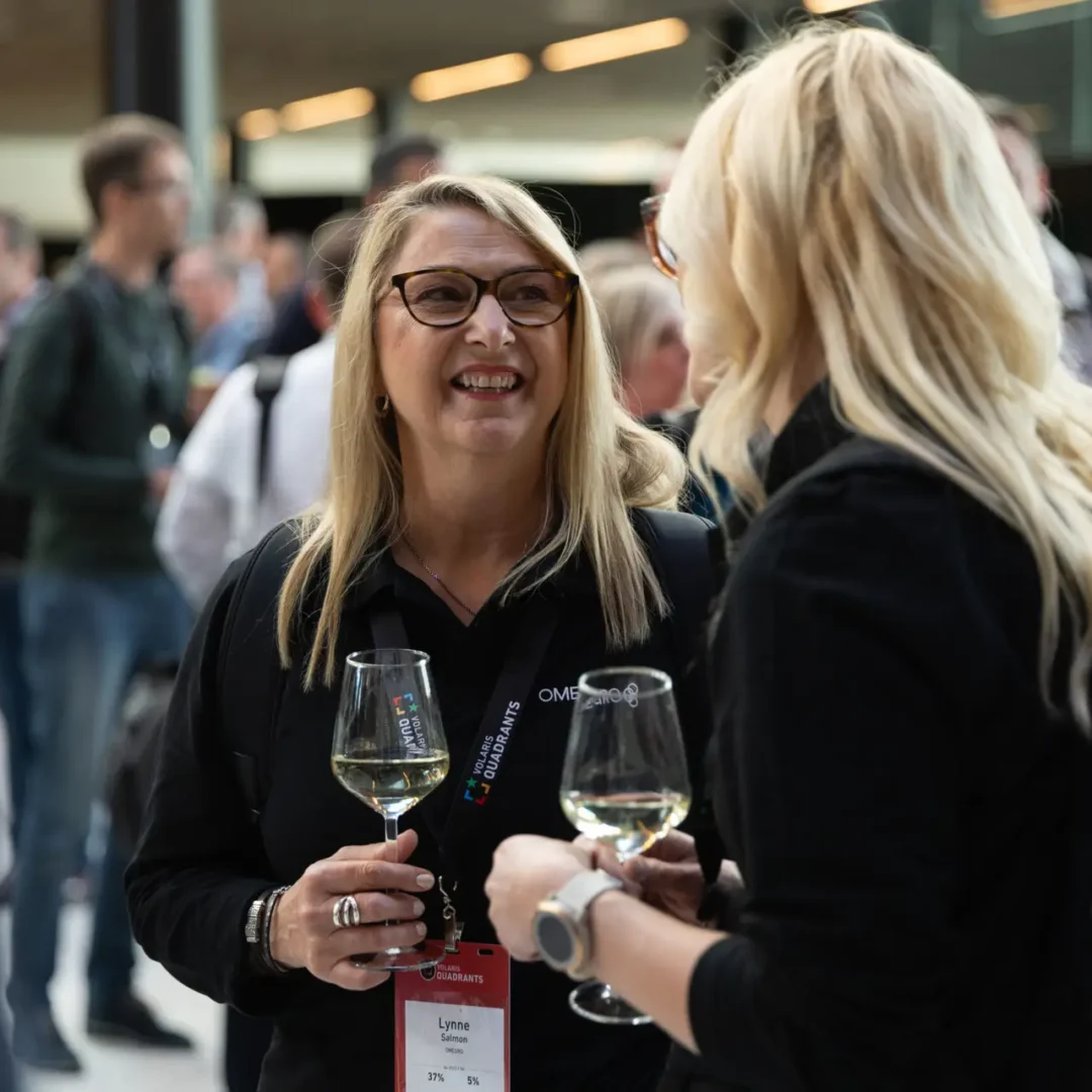 Conference guests interacting during event at Bella Center Copenhagen
