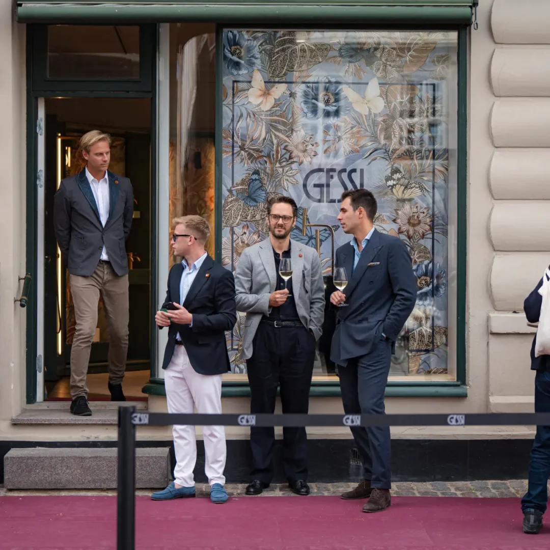Evening atmosphere at Gessi exhibition — 3daysofdesign Copenhagen 2026