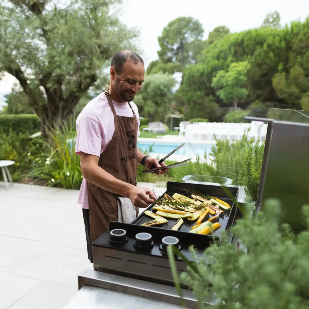 Chef cooking in private villa during Cannes Lions 2026 festival