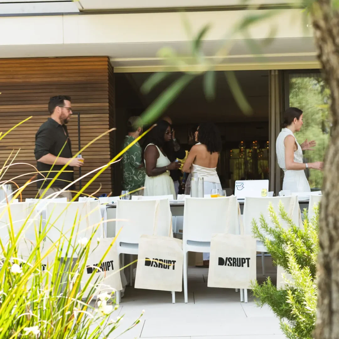 Guests networking during a private leadership dinner at Cannes Lions 2026.